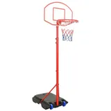 vidaXL Tragbares Basketball-Set Verstellbar 200-236 cm