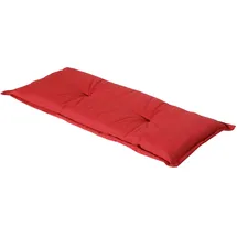 MADISON N.Y Bankauflage 120 x 48 x 7 cm rot 1 St.
