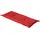 MADISON N.Y Bankauflage 120 x 48 x 7 cm rot 1 St.