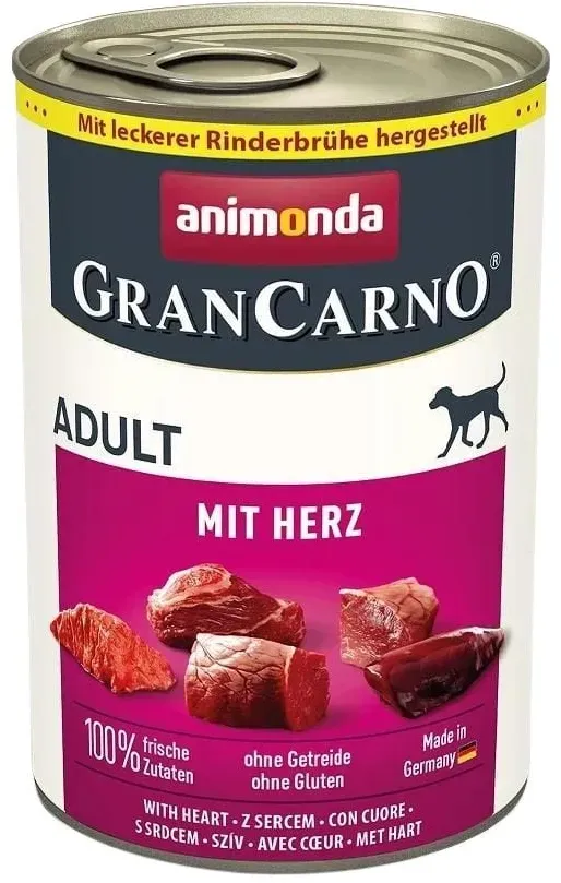 Preisvergleich Produktbild ANIMONDA Grancarno Adult Herzen 800 g