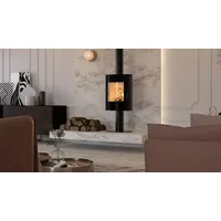 Hitze Stalko Hitze ELLISSE SF schwarz Brennkammer weiss Bauart