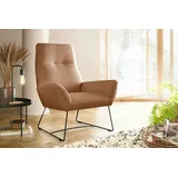 KAWOLA Sessel BISA Cord rost