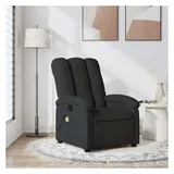 vidaXL Massagesessel Modell 4 Polyester 93 x 101 x 93 cm Schwarz mit Fernbedienung