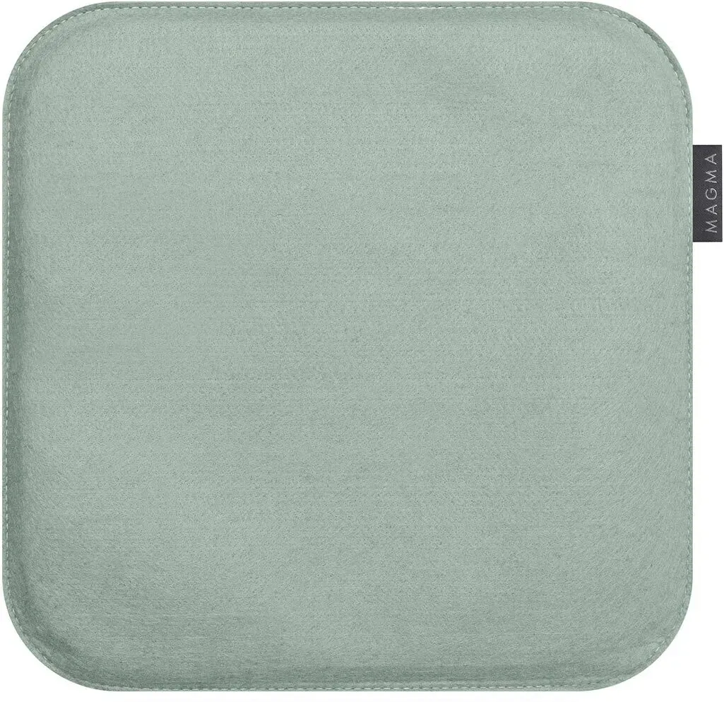 Magma Sitzkissen Avaro Uni 35x35x2 cm | graublau - blau