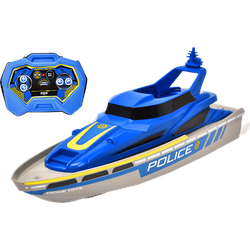 DICKIE-TOYS R/C Polizei Boot, RTR Spielzeugauto, Mehrfarbig