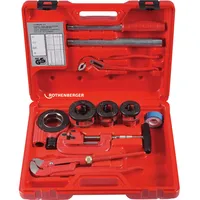 Rothenberger SANIKIT mit Eckrohrzange SUPER S 1\", 10-teilig -