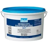 12,5L Herbol Herbocryl Fassadenfarbe weiss matt Wandfarbe