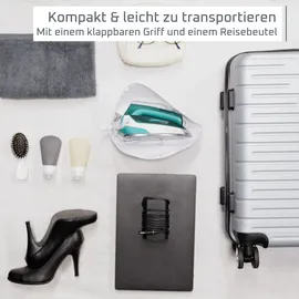 Rowenta First Class Reise-Dampfbügeleisen DA1610E0 Weiß/Petrol