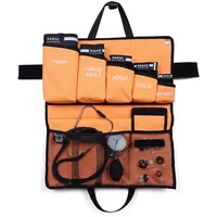 LotFancy Manuelles Blutdruckmessgerät 5-in-1 mit Stethoskop Kit, Oberarm Blutdruckmanschetten Manuell, mit Tragbarer Tragetasche