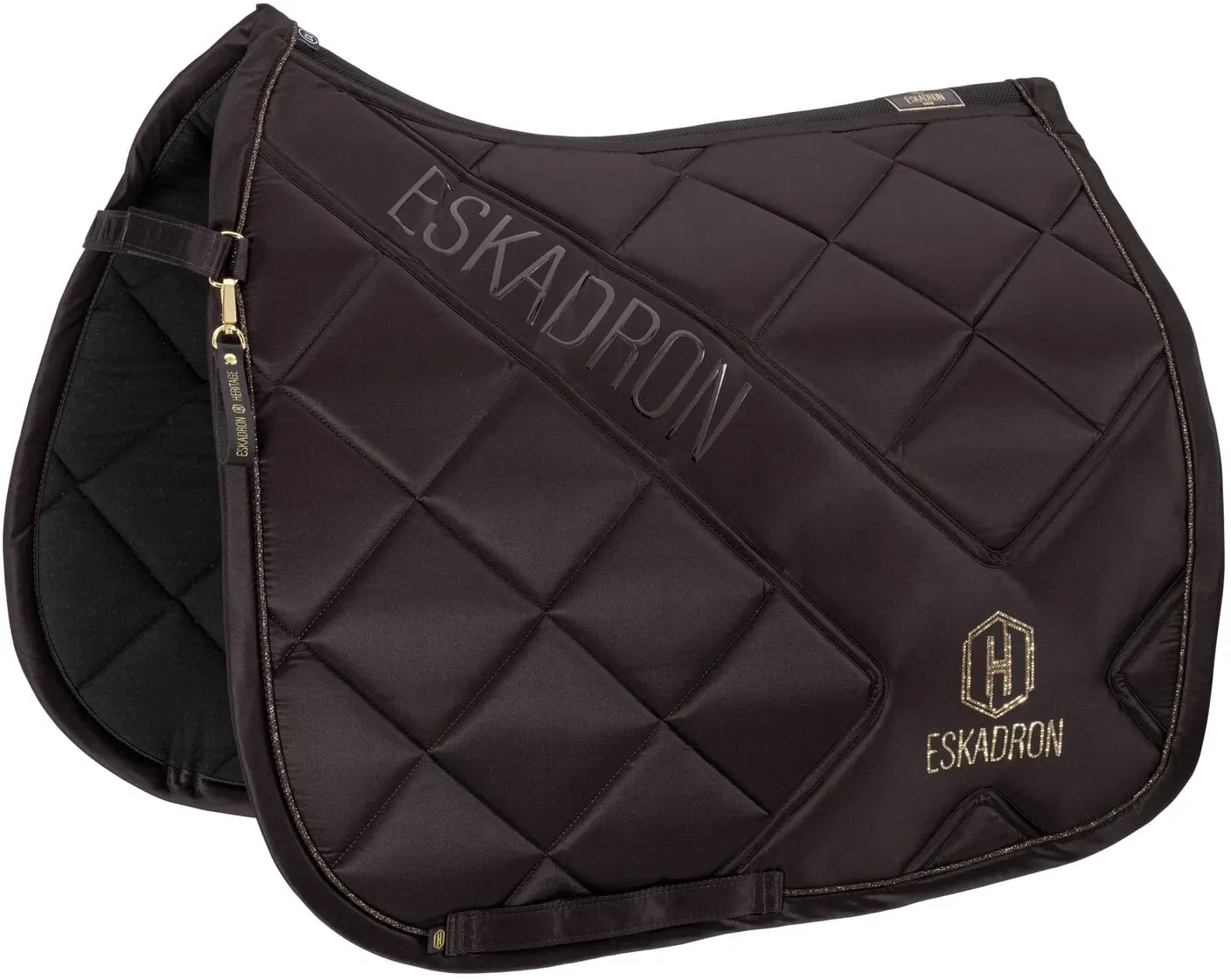 ESKADRON Heritage Schabracke Bicross Mattgloss black truffle Pony Dressur