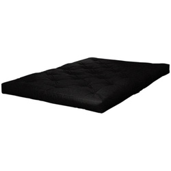 Futonmatratze KARUP DESIGN, schwarz, B:180cm H:16cm L:200cm, Bezug Matratze: 100% Baumwolle, Matratzen