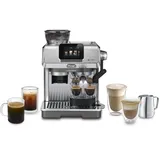 De'Longhi DELONGHI La Specialista Touch EC9455.M - Steuerung per Touchscreen, 8 voreingestellte Kaffee-Rezepte, Cold Brew, Espressomaschine Edelstahl/Schwarz