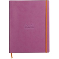 Rhodia Notizbuch A4+, 80 Blatt, liniert, Kopfleiste, Papier 90g,