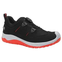 ELTEN Kinderschuhe MADDOX KIDS BOA Black-Red Low | Größe: