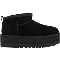 UGG Stiefel - Dames Ultra Mini Platform Zwart - Gr. 8 - in Schwarz - für Damen