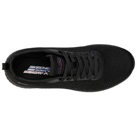 SKECHERS Bobs Squad Chaos - Face Off Damen Weite G Schwarz 40