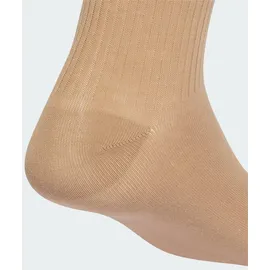 adidas Everyday Icons Crew Socken 2 Paar Warm Sandstone/Earth Strata 8,5-10