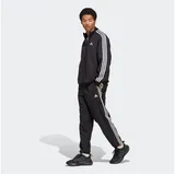 Adidas Sportswear Trainingsanzug »3-STREIFEN WOVEN«, (2 tlg.) adidas Sportswear Black / Black