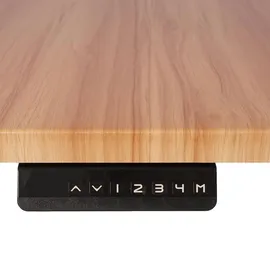 MCW Eckschreibtisch D40 Eiche Nachbildung / Schwarz