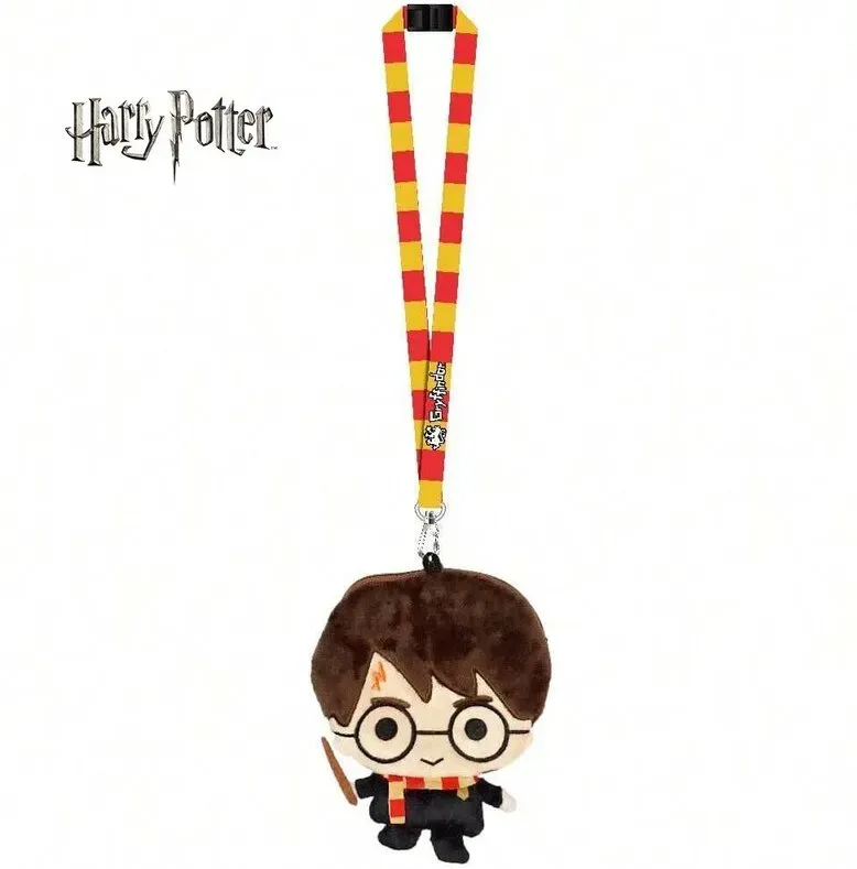 1 Stk. Harry Potter Plüsch-Schlüsselband, offiziell lizenziert, Hogwarts Gryffindor Thema, Filme Anime Zubehör, Plüschfigur Geschenk