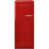 Smeg FAB28LRD6 Retro-Kühlschrank (270 l, 1530 mm hoch, Rot)