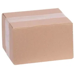 Quali Well Versandkarton »WF1-17-15-10« einwellig 2,55 Liter, 25 Stück braun, 17.5x10.7x15.5 cm