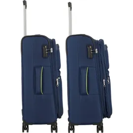 d & n Travel Line 6704 4-Rollen 65 cm / 61 l blau