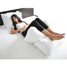 Jekatex Multikissen 60 x 30 cm Weiß