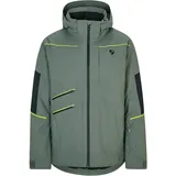 Ziener TOACA, man Jacket Ski green mud