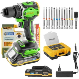 PROCRAFT PA18Pro2-1B-C inkl. 1 x 2,0 Ah + Koffer
