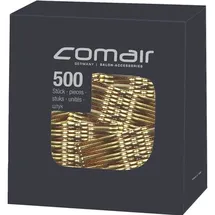 Comair Haarklemmen gewellt 500 Stück 59 mm Gold