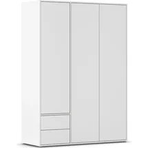 Rauch Drehtürenschrank Nabila 140 x 194 x 53 cm Weiß