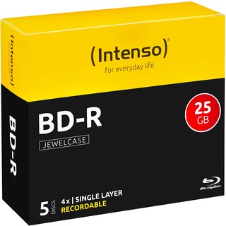 Intenso BD-R 25GB 4x 5er Jewelcase