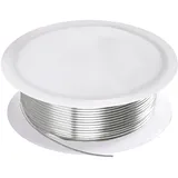 10 Meter Schneidedraht Durchmesser 0.7 mm Styroporschneider Draht, Heissdrahtschneider Heizdraht, Heißer Draht, Thermoschneidedraht zum Schneiden von Hartschaum und Einfachen Durchtrennen