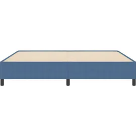 vidaXL Boxspringbett 200 x 200 cm Blau