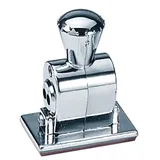 Wedo Datumstempel 3 x 5 cm Silber