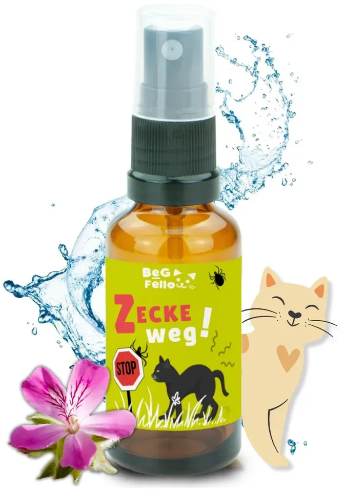 Zeckenschutz für Katzen & Kitten, Zeckenmittel Katze, Zecken 30 ml