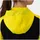 Jako Damen Kapuzenjacke Iconic Schwarz/Soft Yellow 42