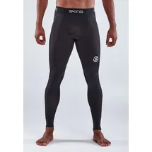 Skins S1 Long Tights Herren Schwarz L