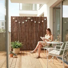 casa.pro Rindenmatte 160 x 300 cm Braun/Holz