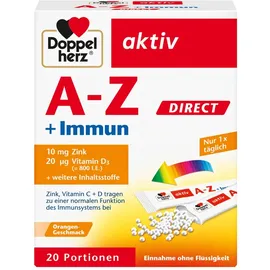Doppelherz Aktiv A-Z  + Immun Direct  Pellets 20 St.