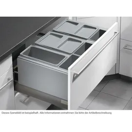 HAILO Abfallsystem AS XXL 800 12 l Grau