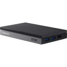 Orbsmart AW-15L Mini-PC Win11 Pro | Computer | Micro-PC | lüfterlos | stromsparend (Intel N100 CPU, 8GB RAM, 256GB eMMC, USB-C, WiFi 6)