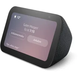 Amazon Echo Show 5 (3. Gen. 2023), anthrazit Kompakter smarter Touchscreen mit Alexa zum Steuern deines Smart Homes und mehr