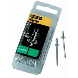Stanley Aluminiumnieten 4 x 12,5 mm 15 Stück