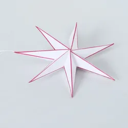 Boltze Dekoanhänger Stern Favola, Ø20 cm, Stern