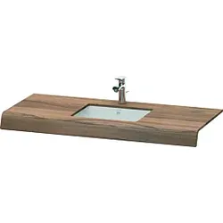 Duravit DuraStyle Waschtisch-Konsole DS828C07979 55x80x10cm, 1 Ausschnitt, Nussbaum natur
