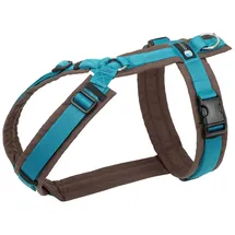 AnnyX Brustgeschirr Fun braun petrol M