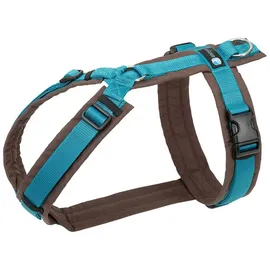 AnnyX Brustgeschirr Fun braun petrol M