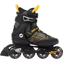 K2 Skates Herren Inline Skates F.I.T. 80 Boa Grey - Mustard, 30G0315.1.1.105